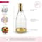 Kate Aspen&#xAE; Medium Gold Metallic Champagne Bottle Favor Containers, 12ct.